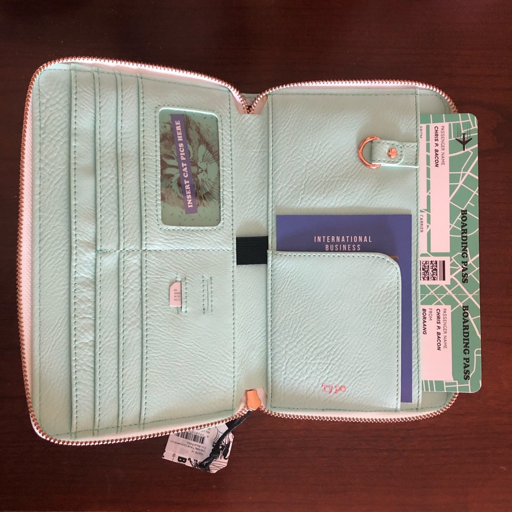 NWT Typo Travel Wallet from Cotton On